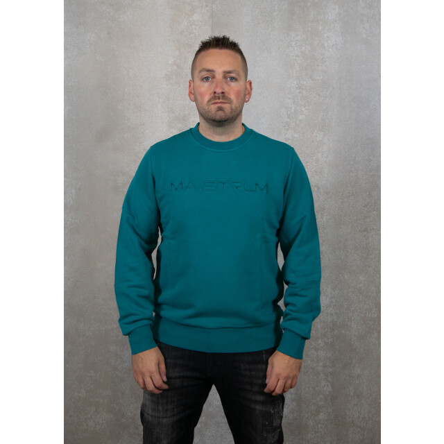 Ma.strum Crew neck applique logo sweat 130.40.0304 large