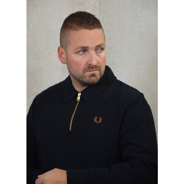 Fred Perry Half zip sweatshirt 136.10.0032 large