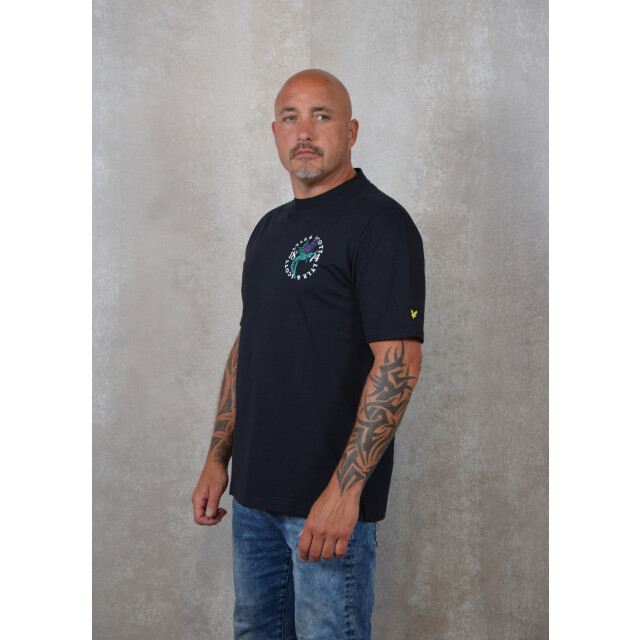 Lyle and Scott Thistle flora print t-shirt 100.10.1150 large