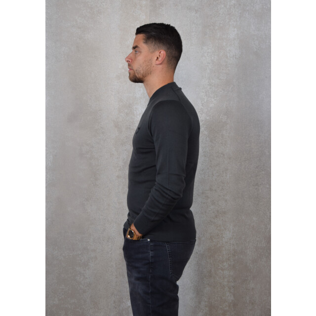 Lyle and Scott Tonal eagle merino crew neck jumper 135.20.0013 large