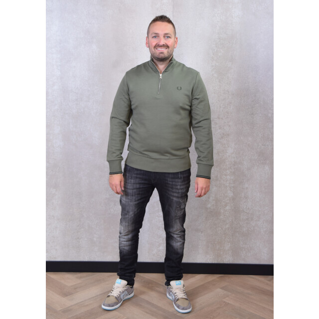 Fred Perry Half zip sweatshirt 136.40.0018 large