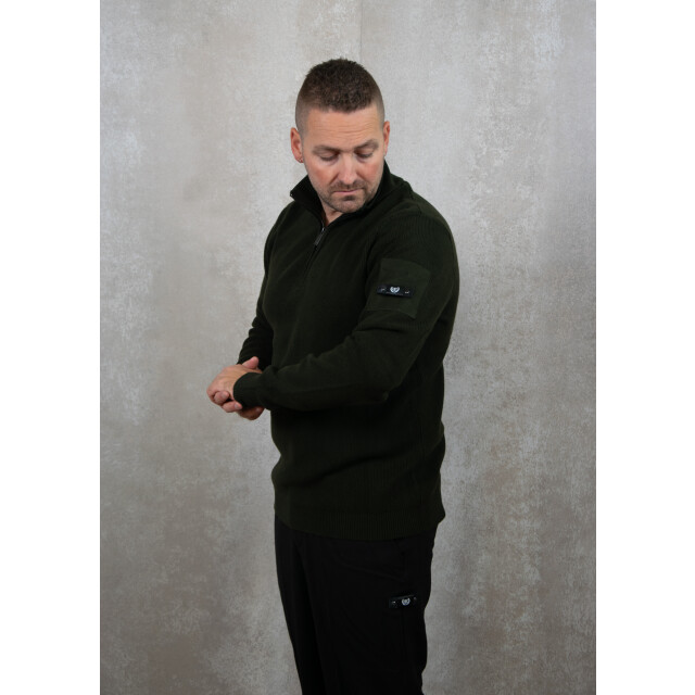 Quotrell D'azur knitted halfzip 136.40.0028 large