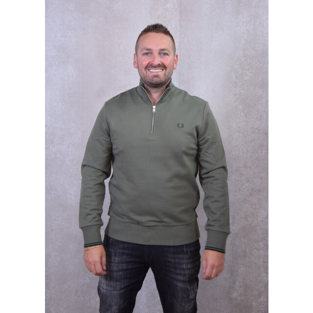 Fred Perry Half zip sweatshirt 136.40.0018 large
