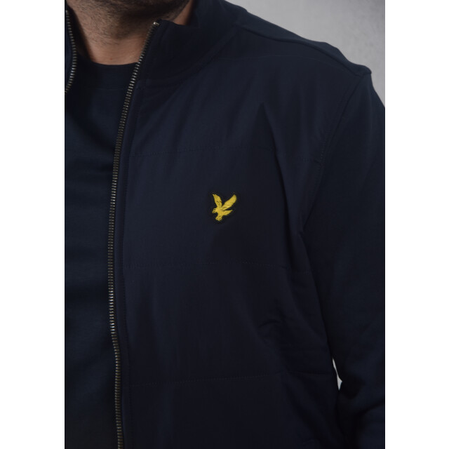 Lyle and Scott Hybrid baffled track jacket 133.30.0041 large