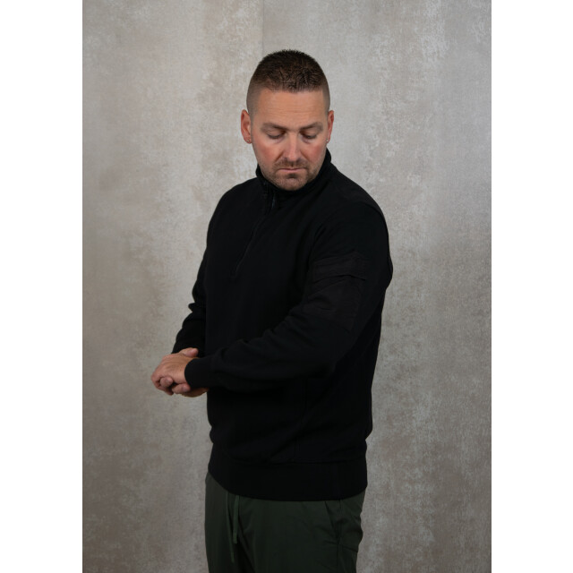 Ma.strum Quarter zip logo sweat 136.10.0046 large