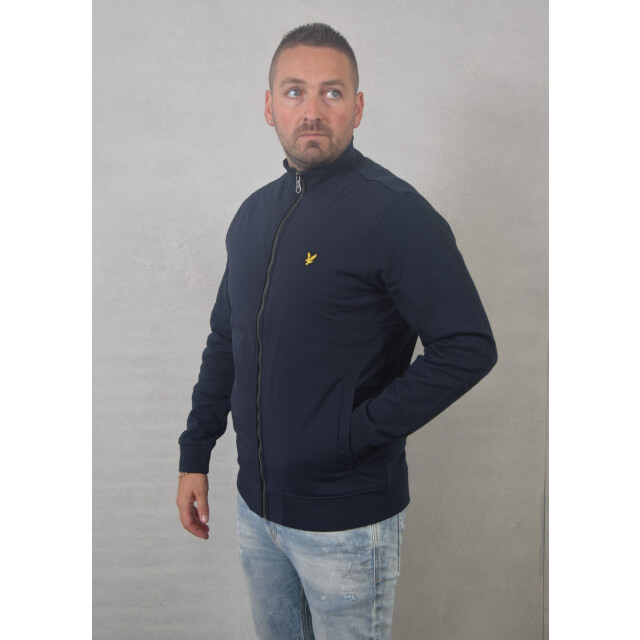Lyle and Scott Hybrid baffled track jacket 133.30.0041 large