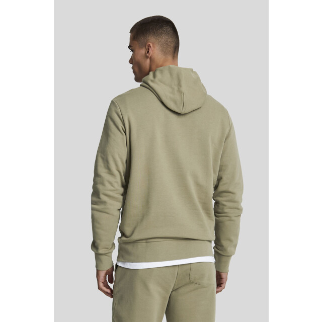 Lyle and Scott Diagonal waeve french terry hoodie 131.40.0193 large
