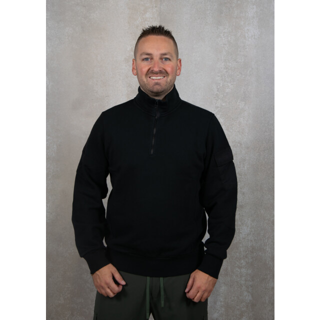 Ma.strum Quarter zip logo sweat 136.10.0046 large