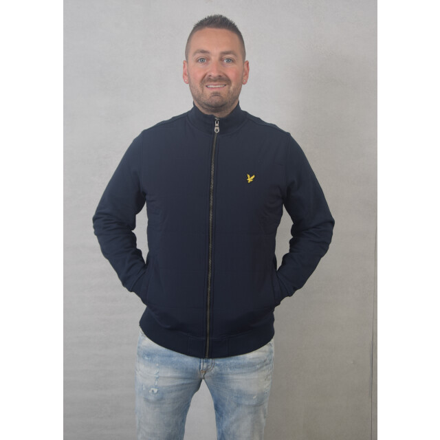 Lyle and Scott Hybrid baffled track jacket 133.30.0041 large