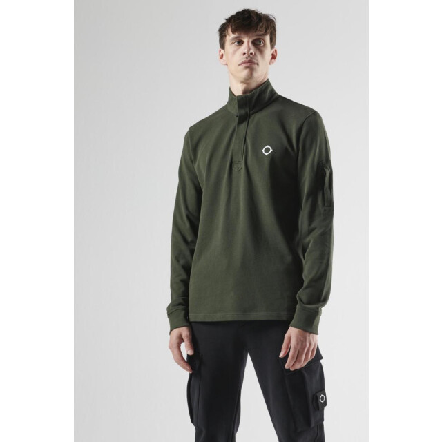 Ma.strum Ls funnel neck polo 111.40.0020 large