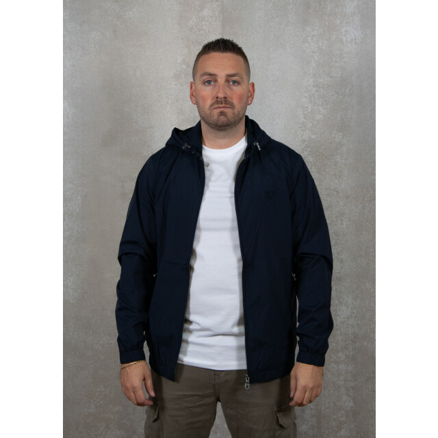 Lyle and Scott Tonal eagle hooded bomber jacket 140.30.0112 large