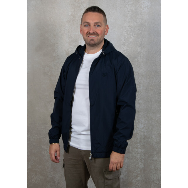 Lyle and Scott Tonal eagle hooded bomber jacket 140.30.0112 large