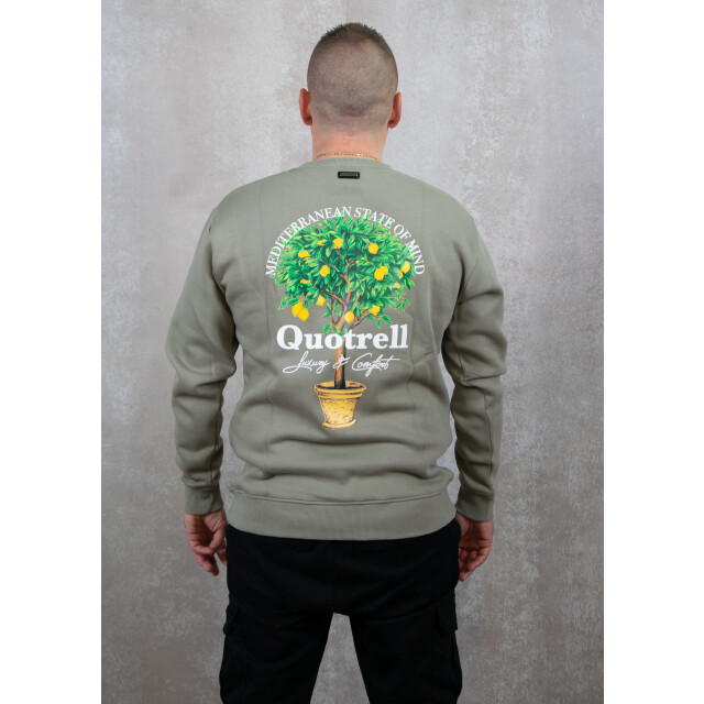 Quotrell Limone crewneck 130.40.0309 large