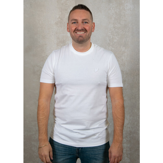 Lyle and Scott Tonal eagle superfine cotton t-shirt 100.00.1124 large