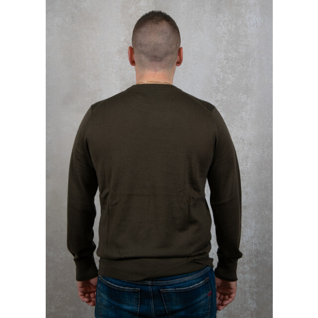 Lyle and Scott Tonal eagle merino crew neck jumper 135.40.0026 large