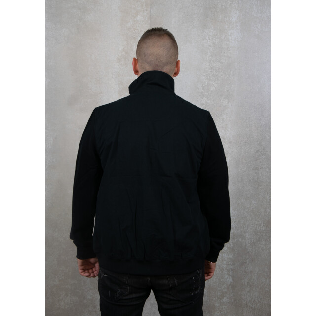 Ma.strum Full zip mixed media sweat 133.10.0090 large