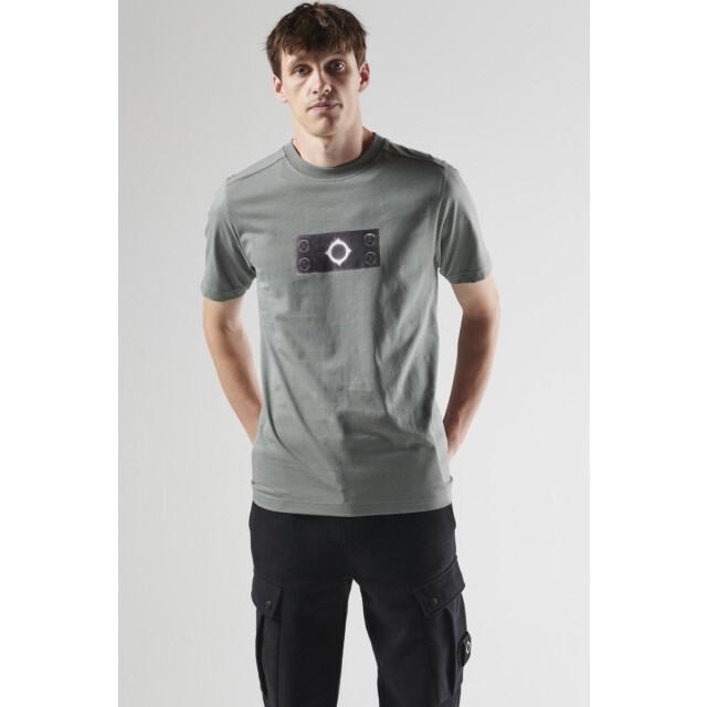 Ma.strum Tromple loeil badge tee 100.20.0328 large