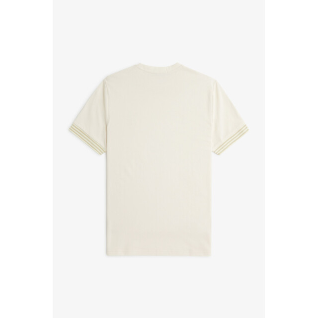 Fred Perry Striped cuff t-shirt 100.01.0097 large