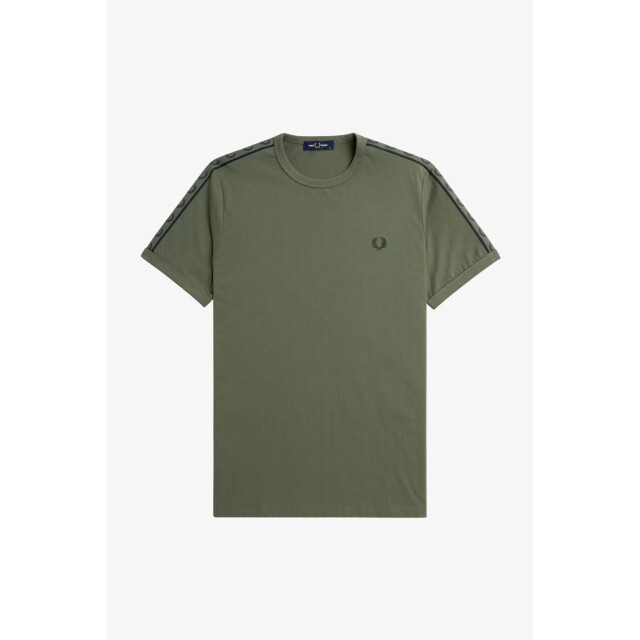 Fred Perry Contrast tape ringer t-shirt 100.40.0619 large