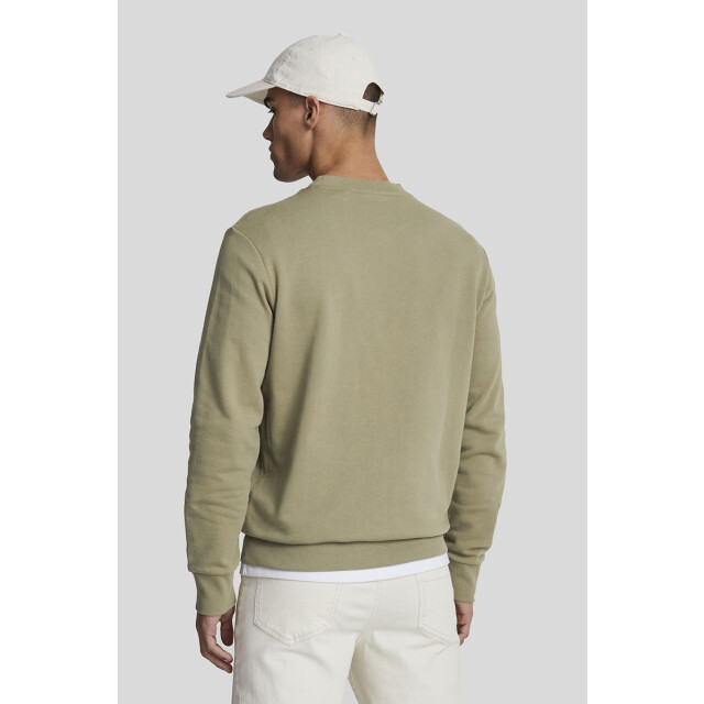 Lyle and Scott Diagonal waeve french terry crewneck 130.40.0246 large