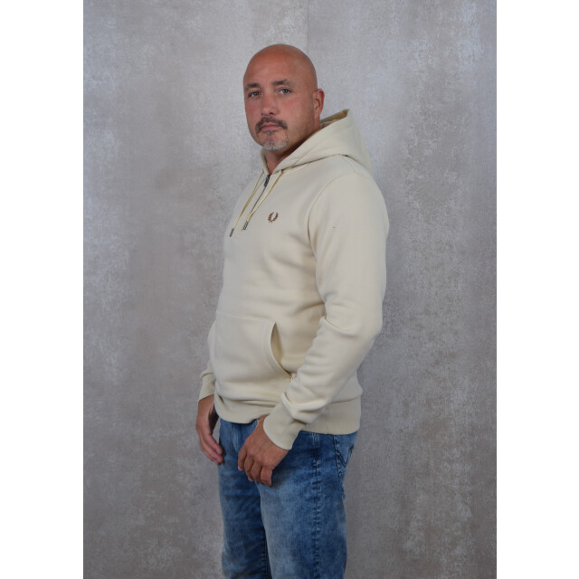 Fred Perry Hooded fleece back sweatshirt 136.81.0016 large