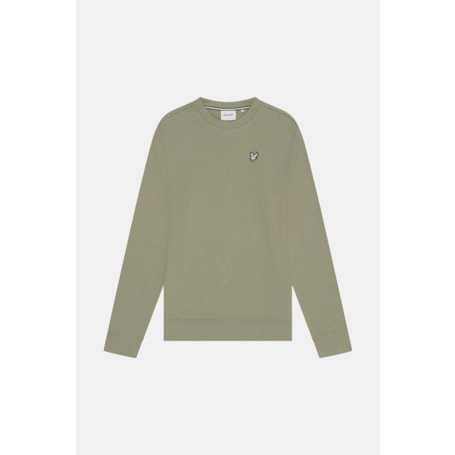 Lyle and Scott Diagonal waeve french terry crewneck 130.40.0246 large