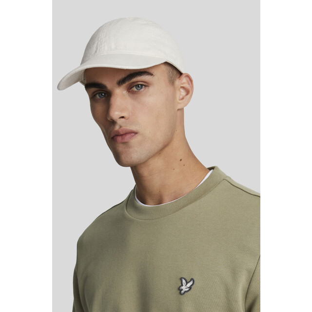 Lyle and Scott Diagonal waeve french terry crewneck 130.40.0246 large