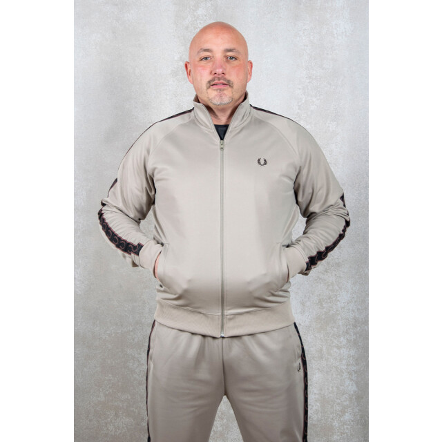 Fred Perry Contrast tape track jacket 133.40.0028 large