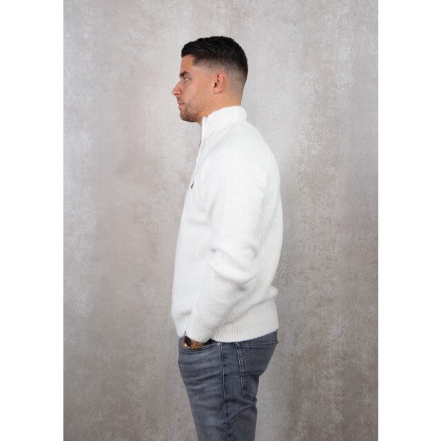 Tommy Hilfiger Reg 1/4 zip raglan badge 136.01.0002 large