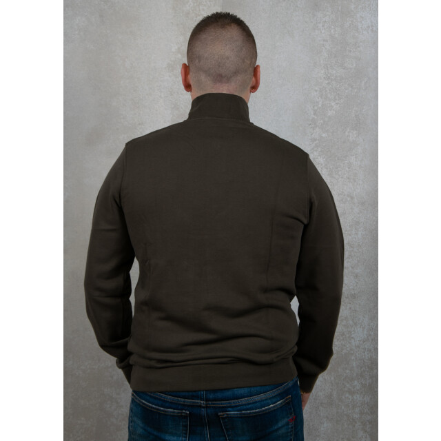 Lyle and Scott Tonal eagle quater zip sweat 136.40.0040 large