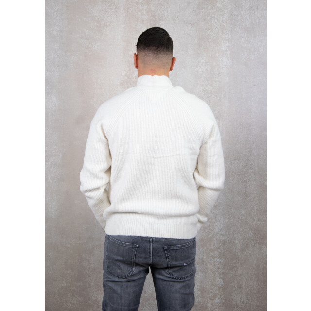 Tommy Hilfiger Reg 1/4 zip raglan badge 136.01.0002 large