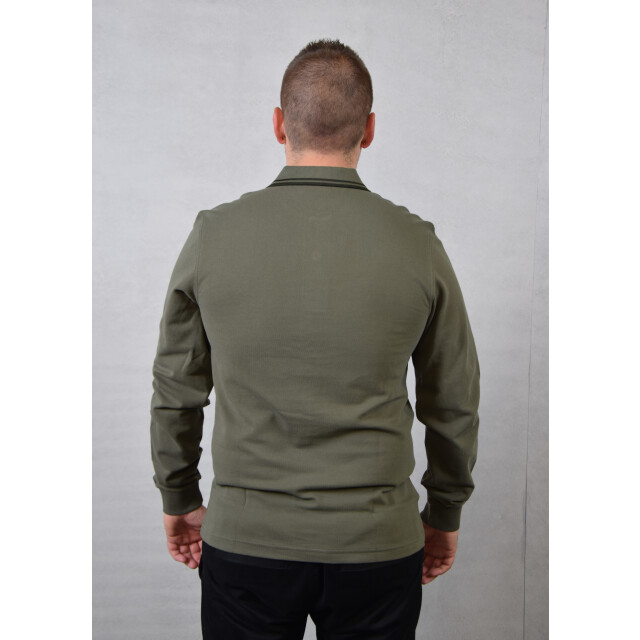 Fred Perry Ls twin tipped shirt 111.40.0017 large