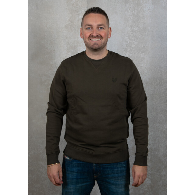 Lyle and Scott Tonal eagle crew neck sweatshirt 130.40.0335 large