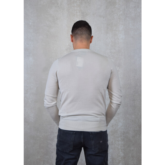Lyle and Scott Tonal eagle merino crew neck jumper 135.81.0007 large