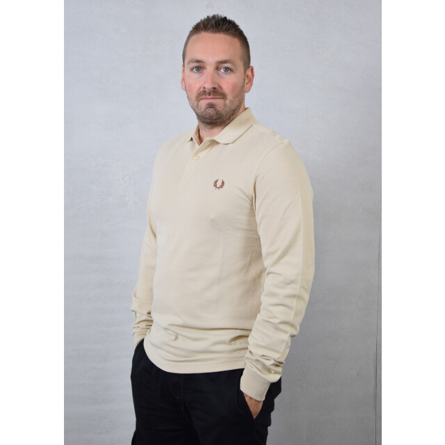 Fred Perry Ls plain shirt 111.81.0006 large