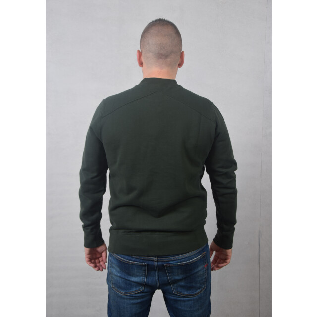 Ma.strum Trompe loeil crew neck badge sweat 130.40.0256 large