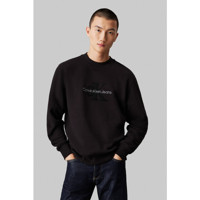 Calvin Klein Chenille monologo crew neck 130.10.0458 large