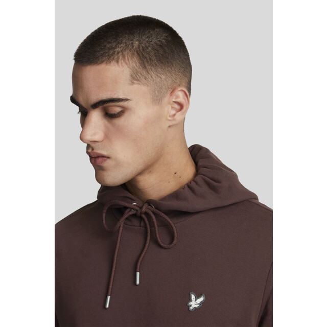 Lyle and Scott Diagonal waeve french terry hoodie 131.61.0009 large
