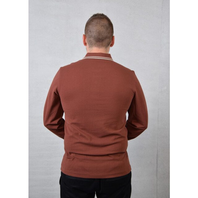 Fred Perry Ls twin tipped shirt 111.80.0003 large