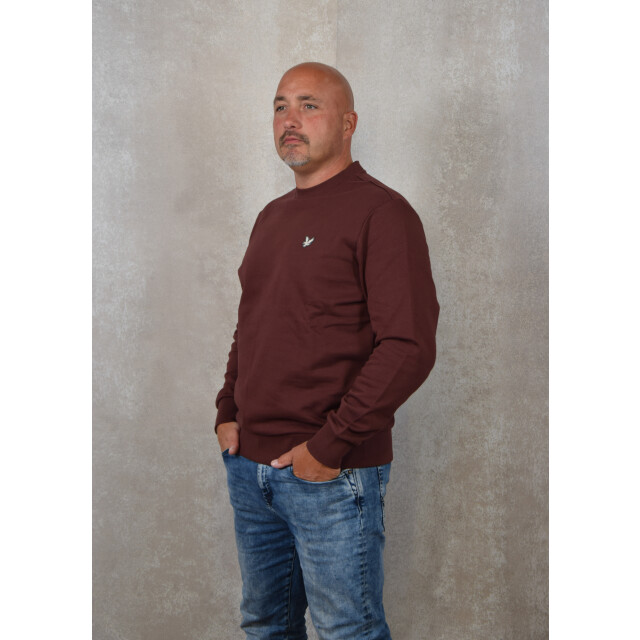 Lyle and Scott Diagonal waeve french terry crewneck 130.61.0007 large
