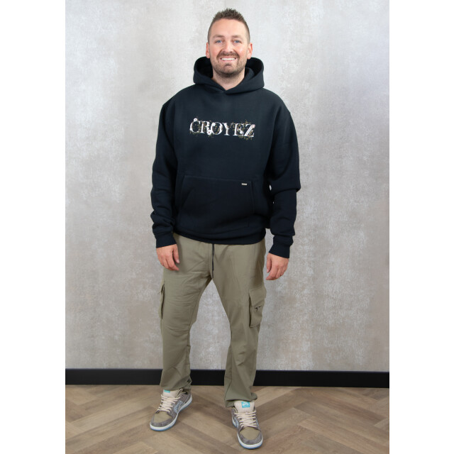 croyez homme Chrome flower hoodie 131.10.0423 large