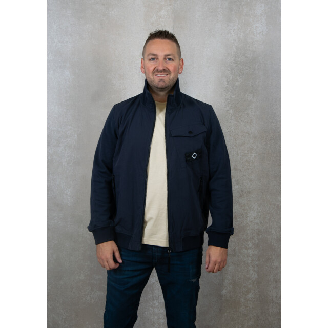 Ma.strum Full zip mixed media sweat 133.30.0045 large