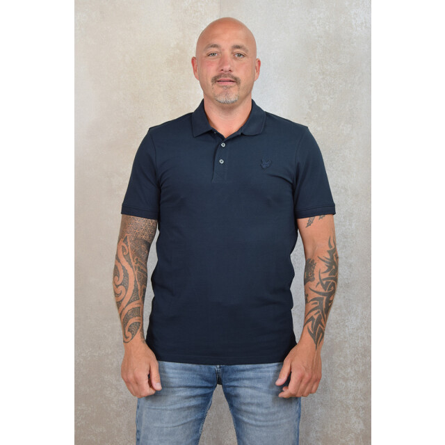 Lyle and Scott Tonal eagle polo shirt 110.30.0511 large