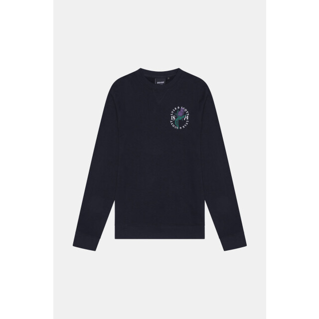 Lyle and Scott Thistle flora printed crew neck sweatshirt 130.10.0452 large