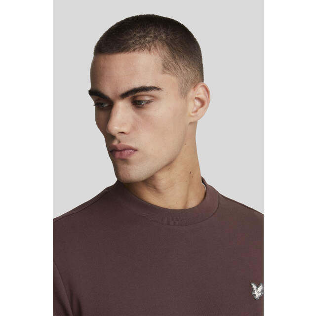 Lyle and Scott Diagonal waeve french terry crewneck 130.61.0007 large