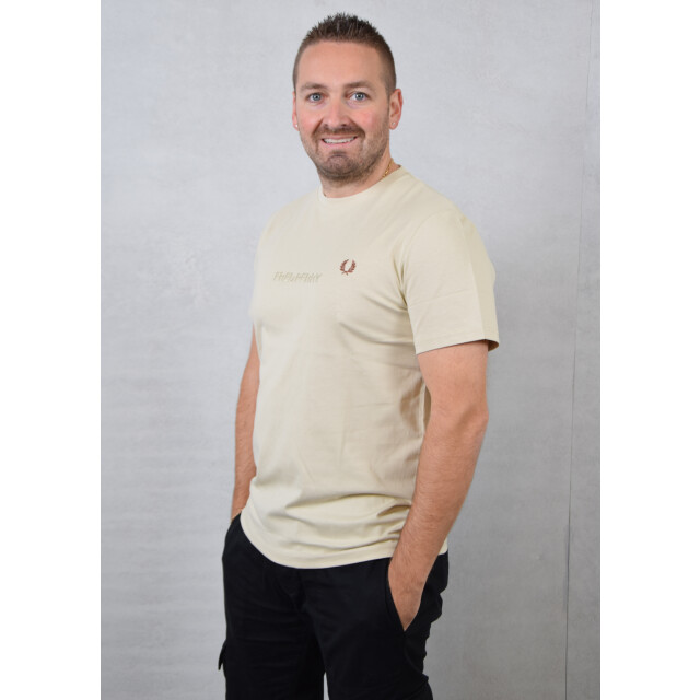 Fred Perry Embroidery t-shirt 100.81.0156 large