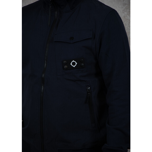 Ma.strum Full zip mixed media sweat 133.30.0045 large