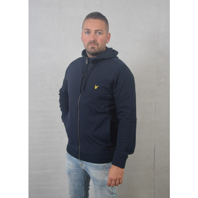 Lyle and Scott Hybrid zip hoodie 132.30.0044 large