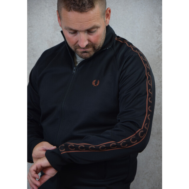 Fred Perry Contrast tape track jacket 133.10.0081 large