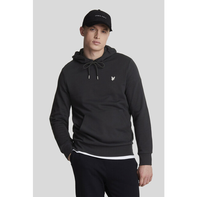 Lyle and Scott Diagonal waeve french terry hoodie 131.10.0391 large